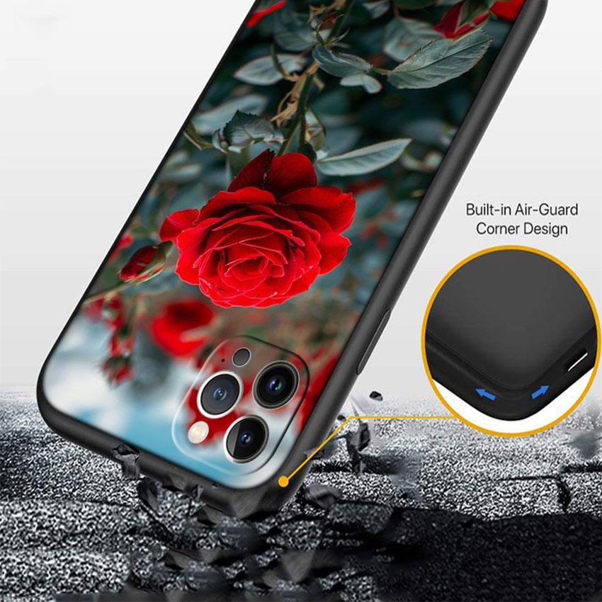 FM8 Beautiful Roses Flower Phone Case for Motorola Edge 60 60s 70 G86 G56 G54 E14 G04S G45 G54 G64 S30 S50 X30 X40 X50 Pro Power