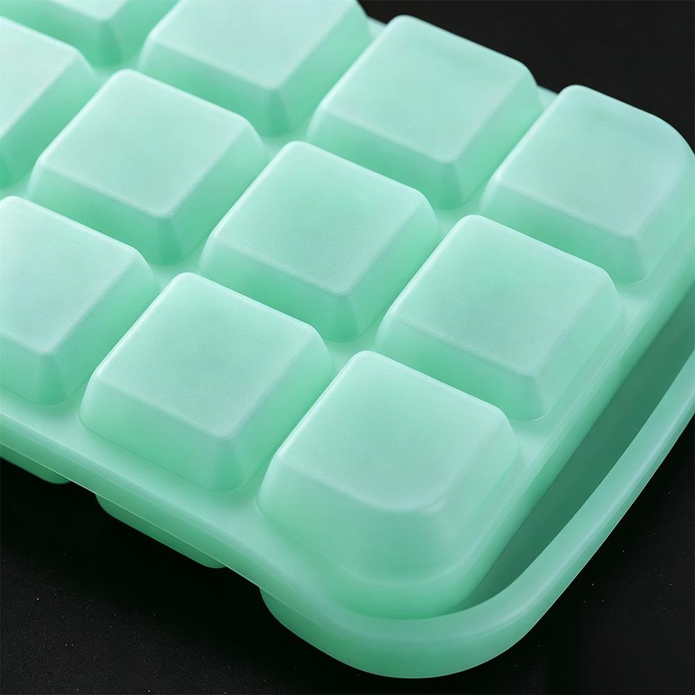 Silicone Ice Cube Mold 24 Grid Small Cubes Ice Tray Reusable Ice Cubes Tray Home