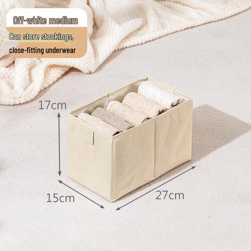 Jeans Storage Organizer: Divided Clothing Box for Wardrobe 