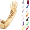 Comfortable Fit Evening Gloves Satin Gloves Elegant Design