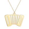 Kinitial Stainless Steel Mexico Zia Sun Symbol Pendant Neckalce For Women Men Scale Of Justice Bicycle Bike Jewelry Gift