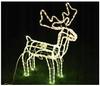 Led Reindeer Christmas Ornament With Moving Head Neon Gift