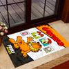 Tappeti Antiscivolo a Tema 'L'Avventura Accogliente di Garfield' - Arredamento per la Casa in Poliestere, Adatti per Camere da Letto, Soggiorni, Ingressi, Studi e Decorazioni