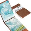 LIGHTWISH Aquarell-Medium 20 Tragbar für Buntstift- und Journaling-Skizzenbuch, 100% Baumwolle, 300 g/m², Körnung, Blätter, 14x21cm, Künstler, Aquarell,