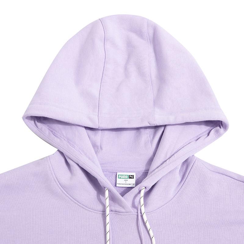 Puma Letter Pattern Printed Casual Hoodie Women hoodies Purple 539960-70