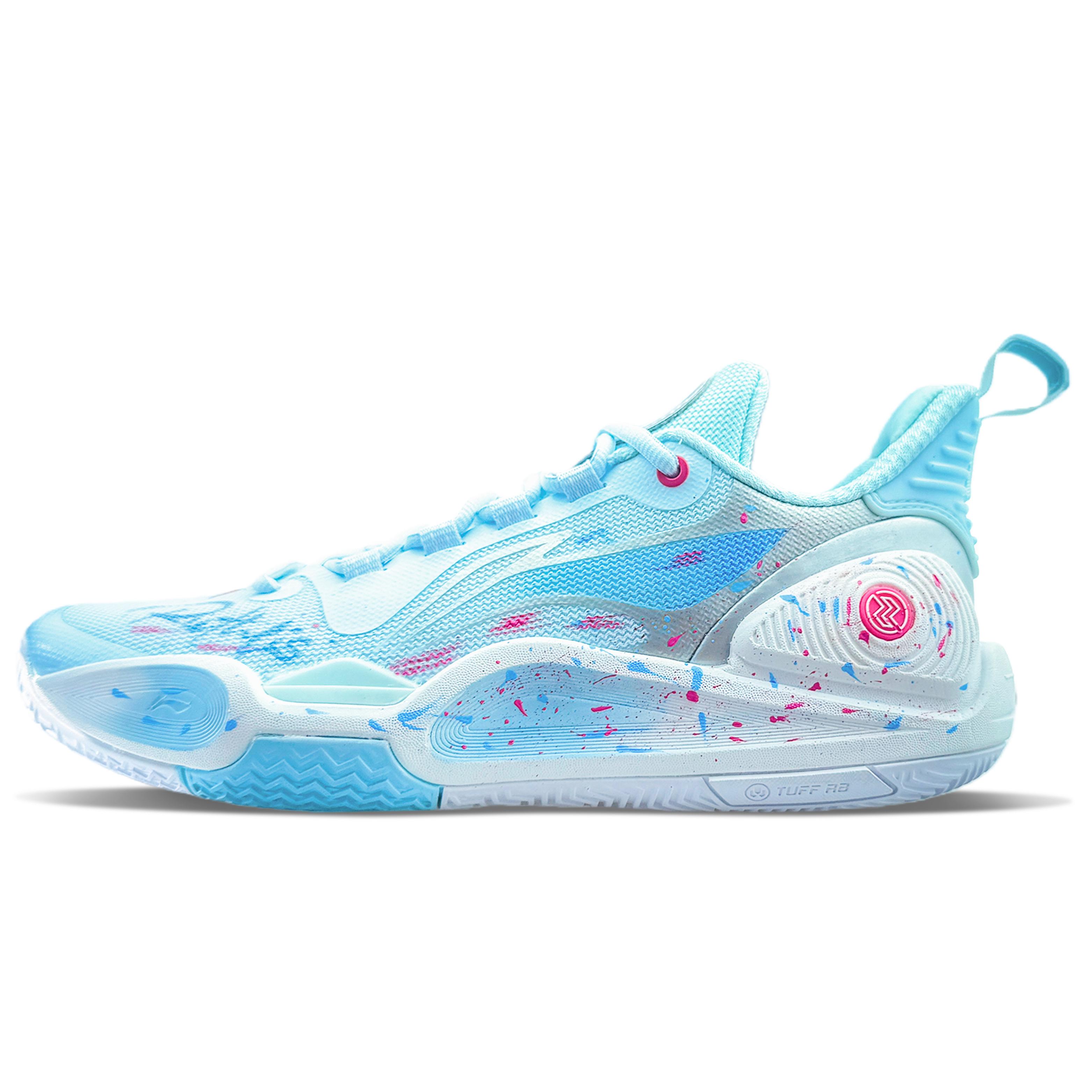 Li Ning Speed 9 Амортизирующие износостойкие упругие низкие мужские баскетбольные кроссовки ABPT001-6(teamZ-) 43.5
