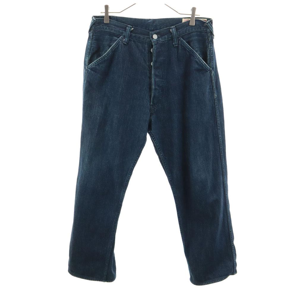 

EVISUGENES Прямые джинсы деним w34 Джинсы на пуговицах, большой размер Мужские Б/У