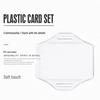 Adjustable PVC Transparent Armband Card Holder