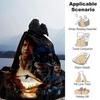1pc Fantasy Adventure Flannel Blanket Soft Warm Throw for Home, Office, Travel, All-Season Cozy Bedding GiftL1205
