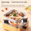 Square Aluminum Foil Baking Pan and Bowl Set for Air Fryers