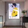 Stampe di pitture murali wonder egg priority figura di ragazza anime giapponese poster decorazione casa soggiorno camera da letto arte murale cornici