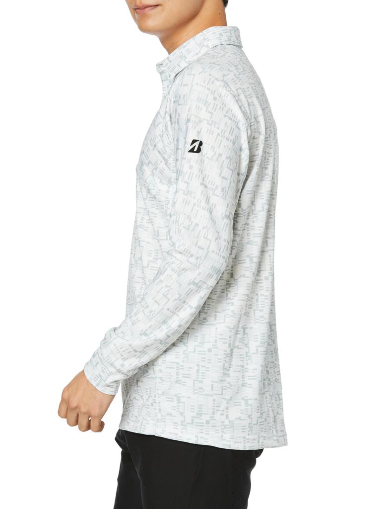 BRIDGESTONE Golf ZGM03F Long Sleeve Collared Shirt