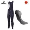 Mens Cycling Bib Shorts With Breathable Moisture-Wicking Pad Road Bike Riding Sportswear