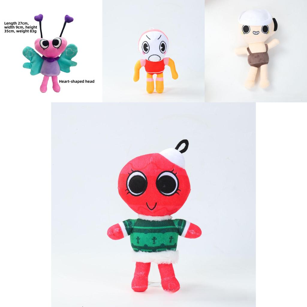 Dandy World Boxten Brightney Poppy Sprout Cosmo Glisten Game Character Plush Toy For Kids And Fans