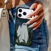 There's A Ghost Phone Case For iPhone 17 Air 14 15 13 12 Max Cover For Apple 16e 11 Pro Max Plus Coque