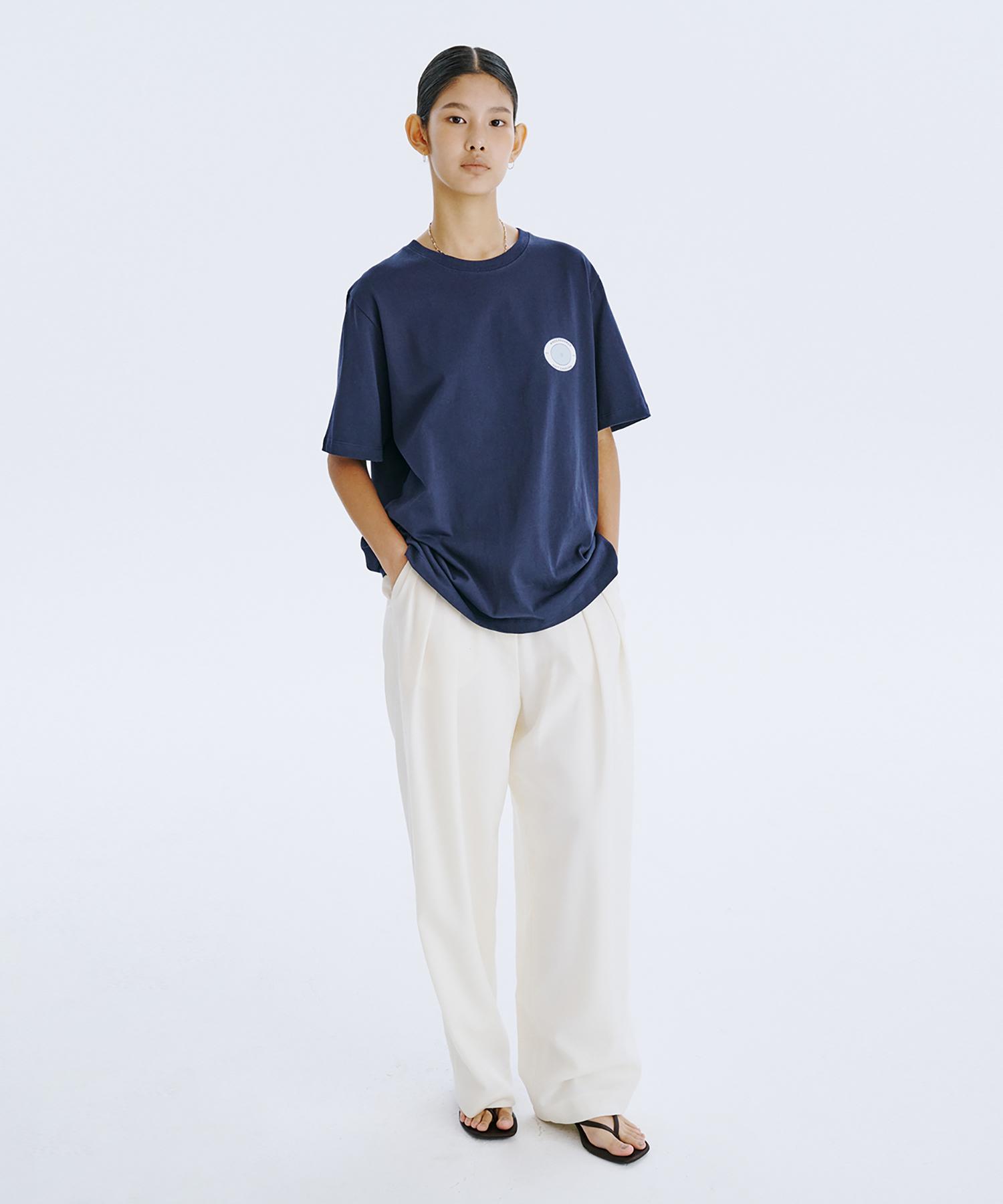 Bundercammer Round Graphic T_Navy S