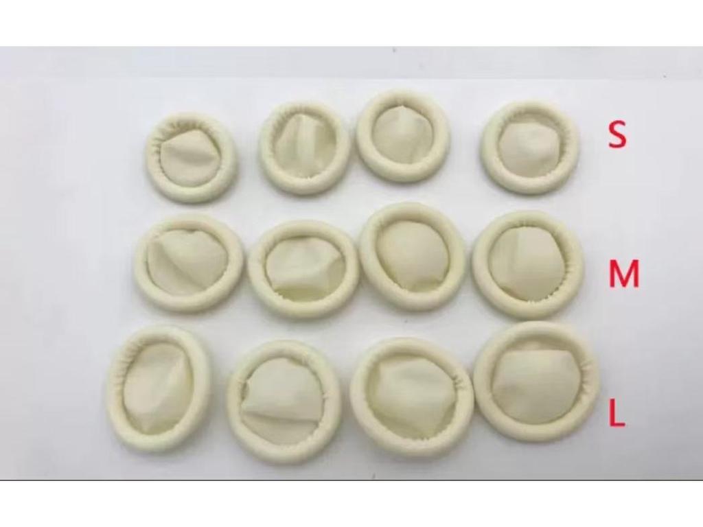 Thick Latex Anti-Slip Disposable Finger Cots - Wear-Resistant Silicone Protection