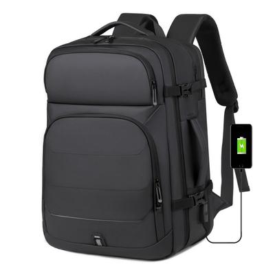 Herren High-End Wasserdichter Laptop-Rucksack - Erweiterbar, Großes Fassungsvermögen für Geschäftsreisen