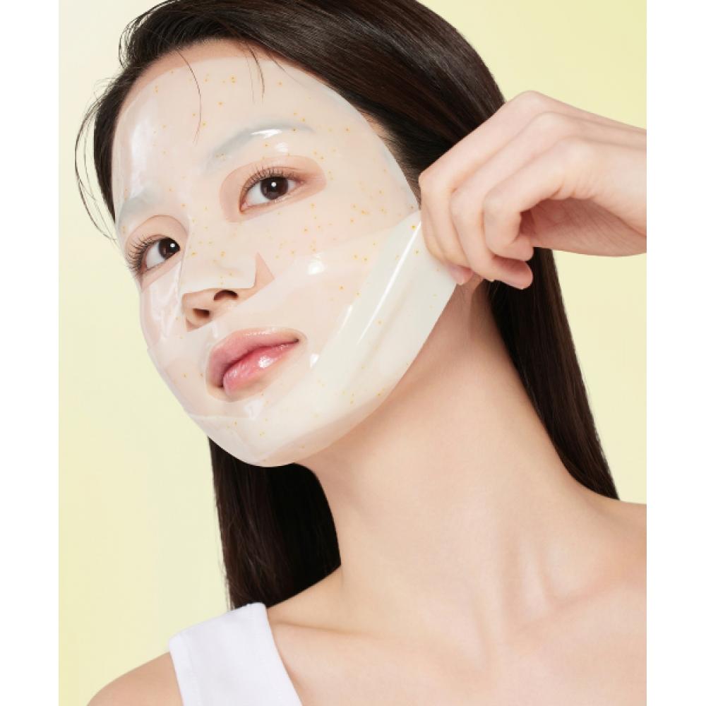 Goodal [3 Pack] Gel Mask 2 Types  Green Tangerine Houttuynia Cordata  Choose 1 Houttuynia corns gel mask 3 pack