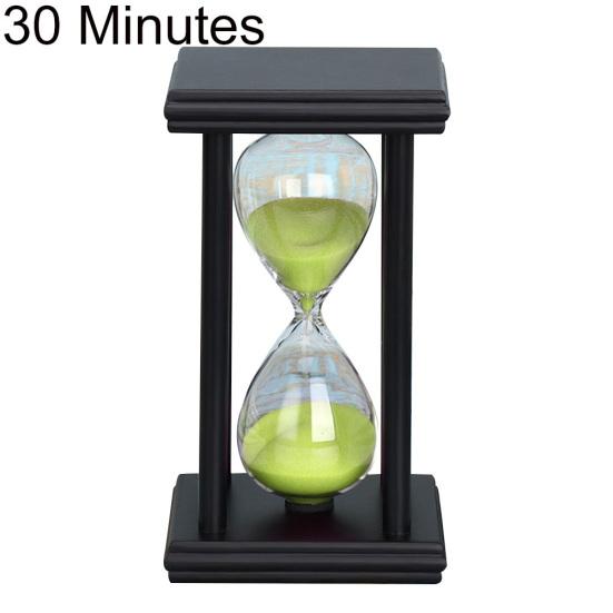 5/15/30min Wooden Sand Clock Sandglass Kitchen School Hourglass Timer Home Decor