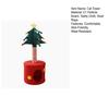 Christmas Tree Cat Tower 2-in-1 Scratching Post Cozy Cave Bed Space-Saving Cat Furniture for Small Cats