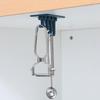 Creative Organ Wall-mounted Keychain for Bathroom Rack Kitchen Hook Crochet Studless Seamless Wall Hook ABS Wall Hook