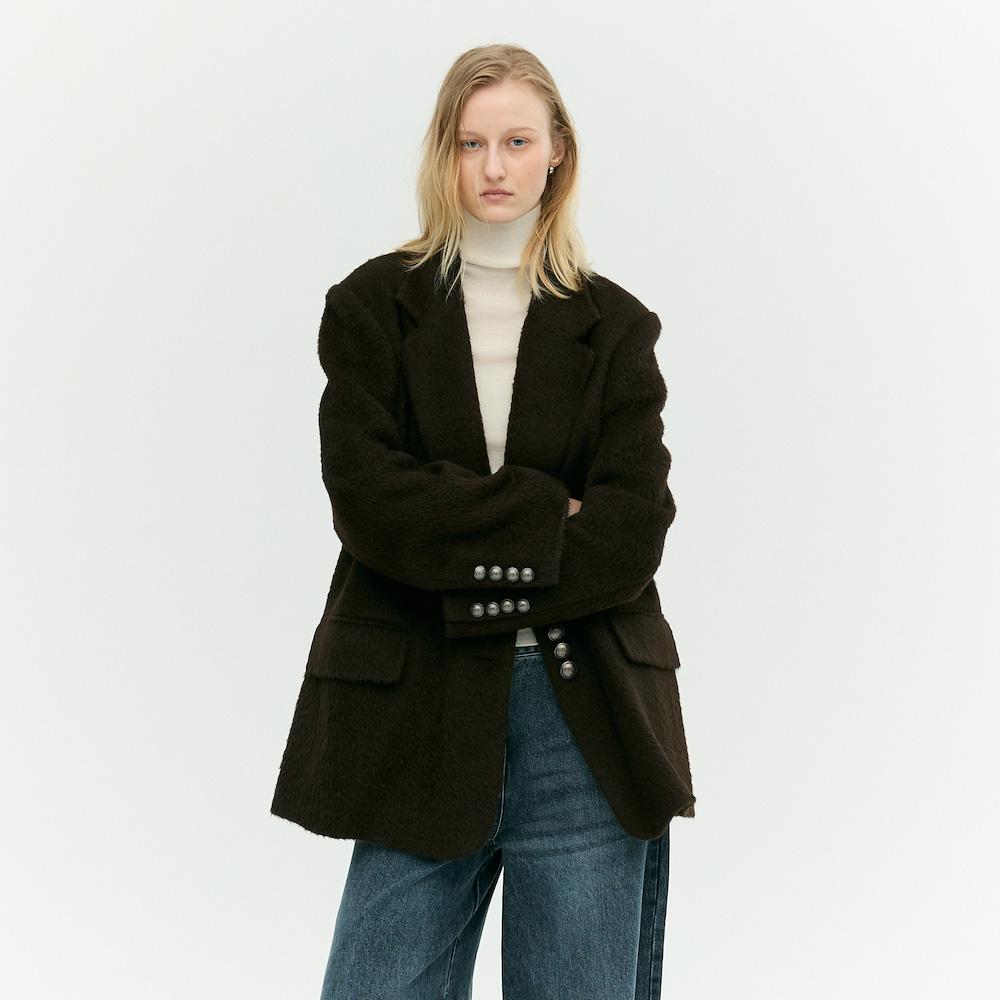 EBM Classic Alpaca Single Jacket Empahhj020