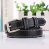 Fashion and Sweet Temperament Double Line Ladies Belt Pin Buckle Casual Ladies Belt