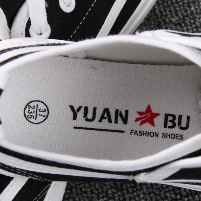 New Design Women'S Canvas Sneakers Lightweight Non-Slip Breathable Lace-Up Casual White Shoes Walking Sneakers For Students