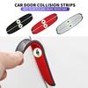 BYA1 Car Styling Car Door Anti-Collision Emblem Luminous Sticker Rubber Bumper Strip For Mini Cooper One R50 R53 R56 R60 F55 F56