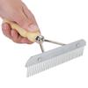 Pet Grooming Massage Comb Hair Removal Shedding Cleaning Wooden Handle Tool for Cats and Dogs