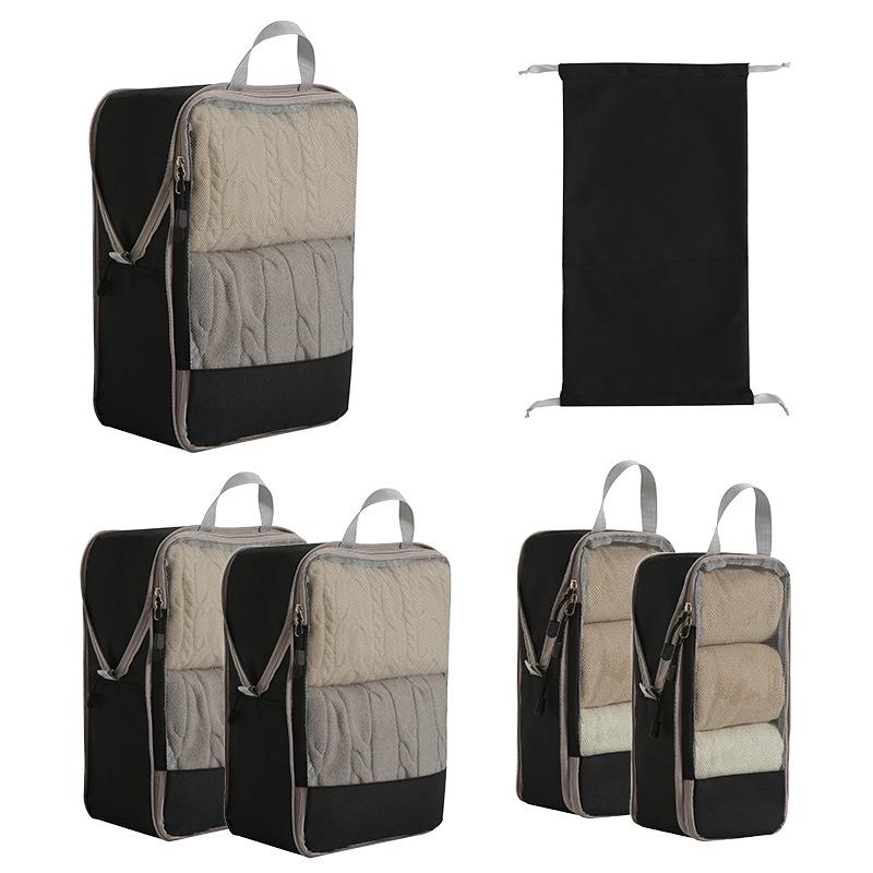 Travel Storage Bags for Business Trips - Suitcase Organization & Compression Toiletries Bags