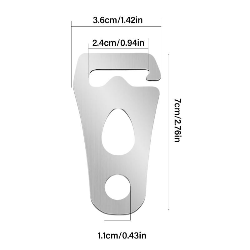 3pack Tent Rope Tensioners Light Weight Strong Guy Line Fastener Tensioner Camping Accessory for Tent Stability