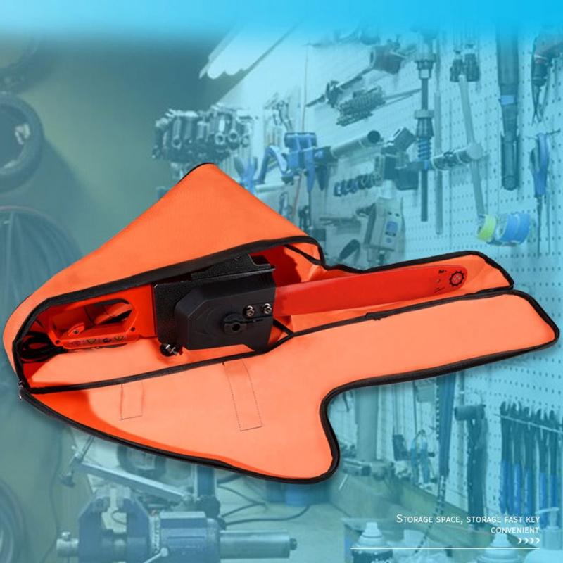 18 Zoll Kettensägen-Trage für Koffer Schiene Tragbare Kettensägen-Tragetasche Polyester Trage-Reisetasche Voll für Schutz Aufbewahrung W