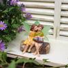 User Friendly Resin Glowing Flower Fairies Statue With Nightlight Perfect For Bedroom Lawn Ornaments Gift