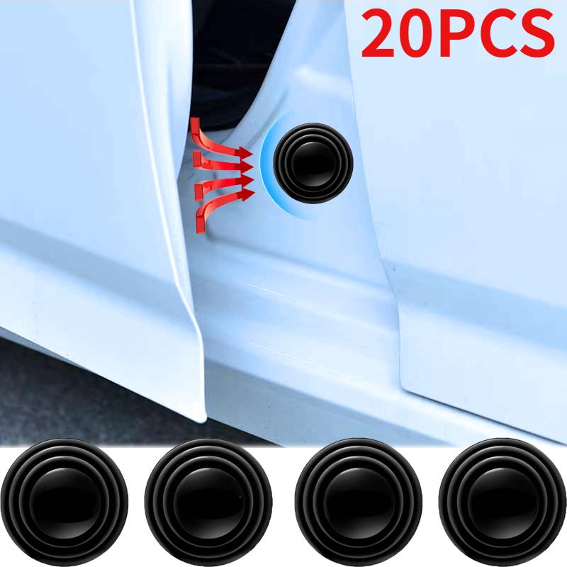 

20 шт., звукоизоляционная прокладка для багажника автомобиля, амортизирующая прокладка для двери автомобиля, противоударная подушка