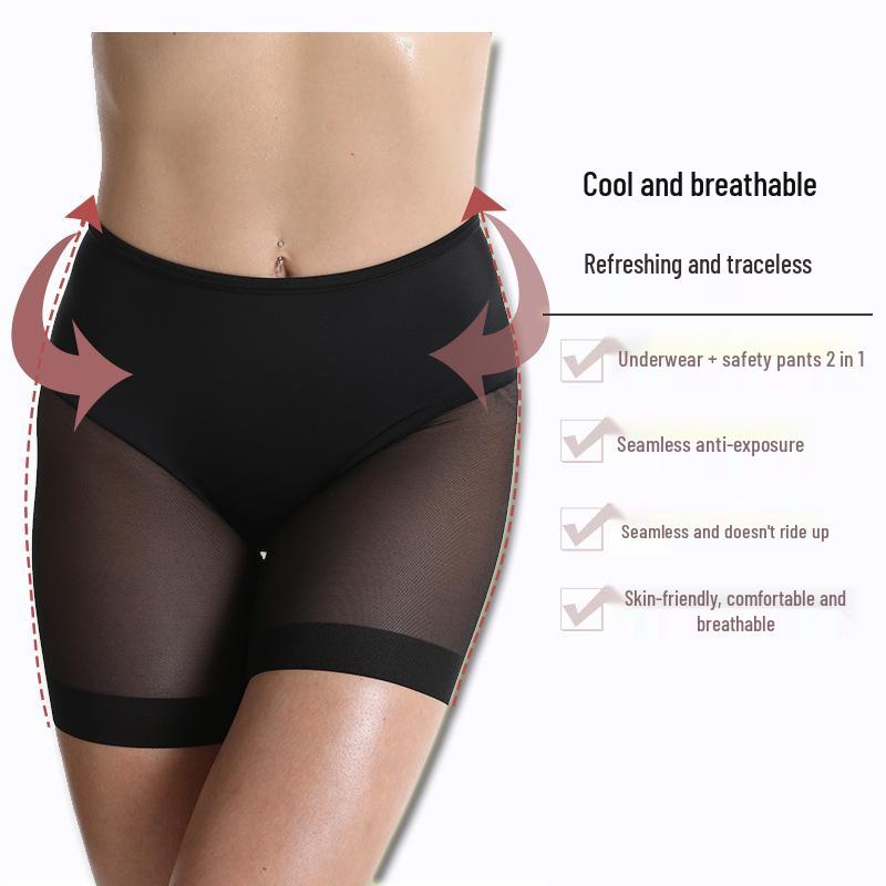 Plus Size Mid-Waist Body Shaping Boxer Briefs and Leggings for Women