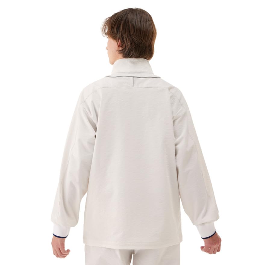 YONEX Uni Fit Tennis and Warm-Up Shirt, Style, Wear, 50158Y-570 (White/Small/Men's Women's)