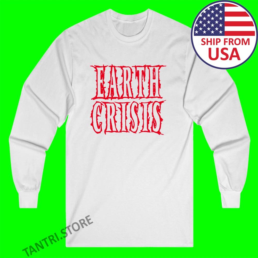 Earth Crisis Men s White Size S to 2XL 2XL