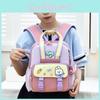 Rabbit Cartoon Cute Astronaut Printed Childrens Backpack With Wallet School For