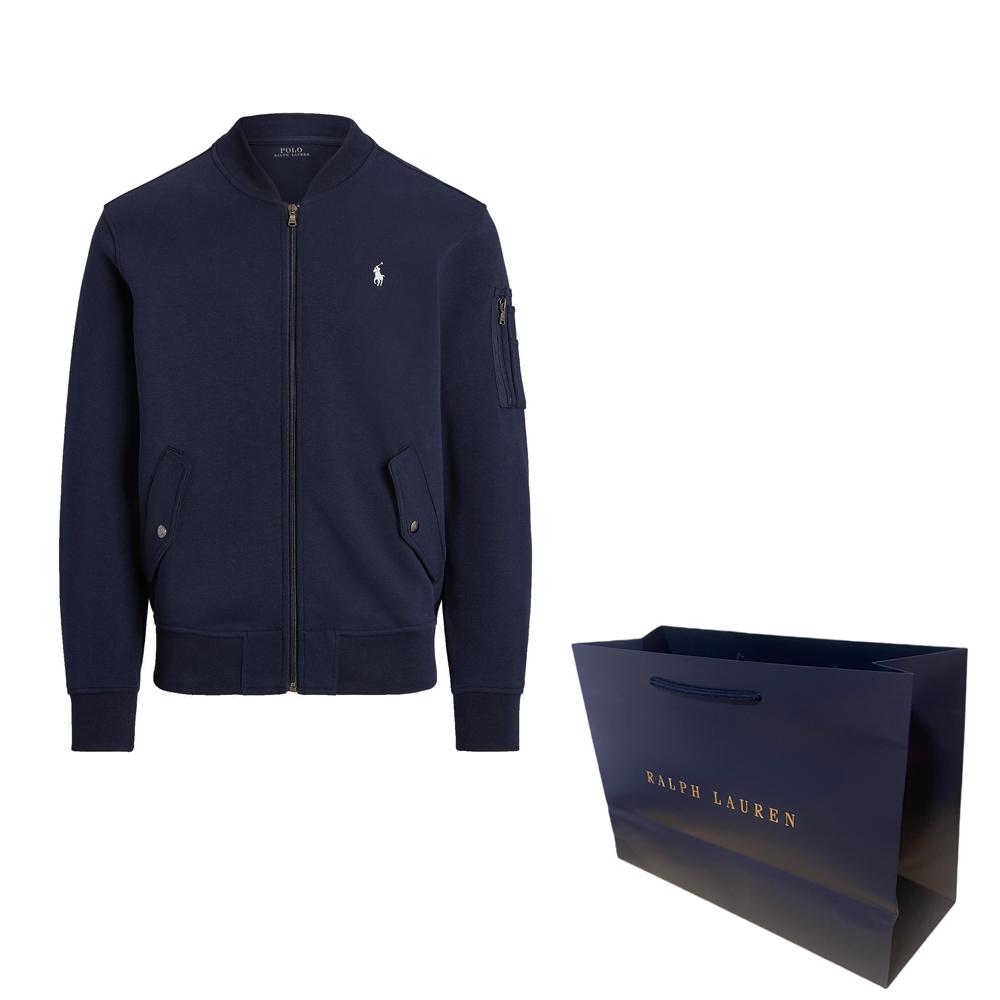 Polo Ralph Lauren FW24 Baseball Jacket Men's Dark Blue 710881521-003