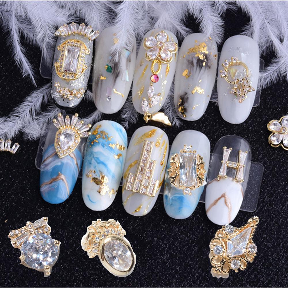 Accessories Nail Art Decorations Butterfly Pendant Chain Nail Jewelry Nail Rhinestones Nail Zircon