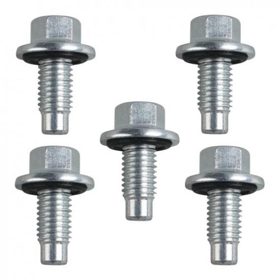 10 x 11519933 Oil Drain Plug W/Gasket M12-1.75, Head Size 15mm .Length: 25mm