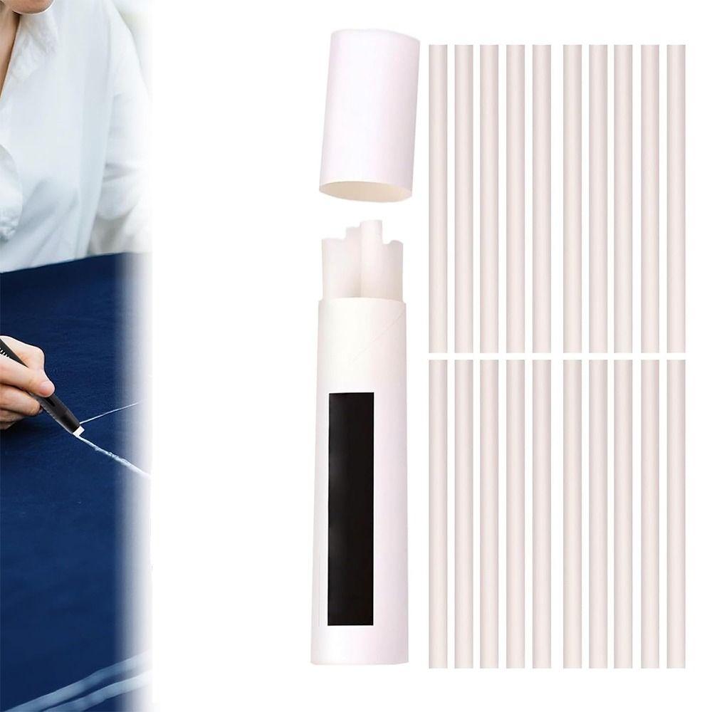 20Pcs Invisible Replaceable Refills Erasable Sewing Patchwork Chalk Tailor's Chalk  for Dressmaker