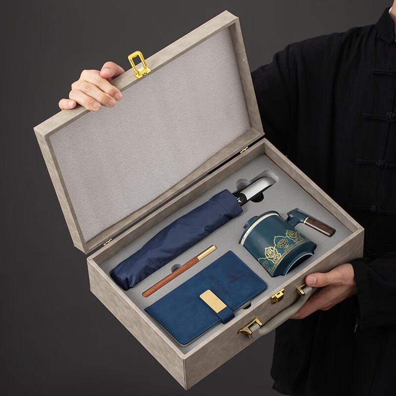 Chinese Style Business Ceramic Tea Gift Set