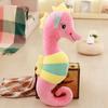 50-160Cm Cartoon Rainbow Long Striped Seahorse Plush Doll Pillow Soft Cute Sea Animal Plush Toy Home Decor Gift For Children
