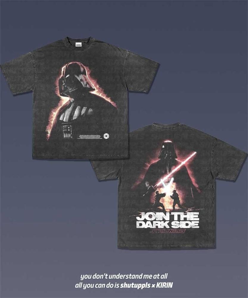 1996 Star Wars Присоединяйся к Темной Стороне Дарт Вейдер Винтажная Футболка Размер XL Унисекс Футболка XXL
