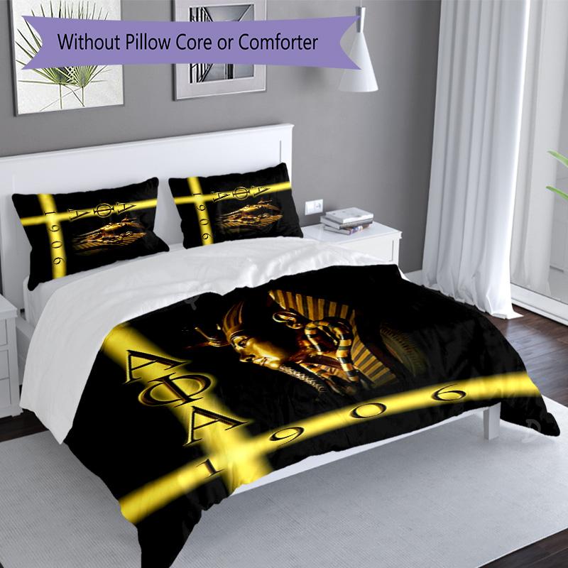 3pcs Alpha Phi Alpha logo pattern bedding set duvet cover set includes duvet cover &pillowcases, perfect all season bedroom decoration & gift