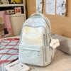 Schoolbag backpack new high school student large capacity star junior high school cute student high value schoolbag backpack