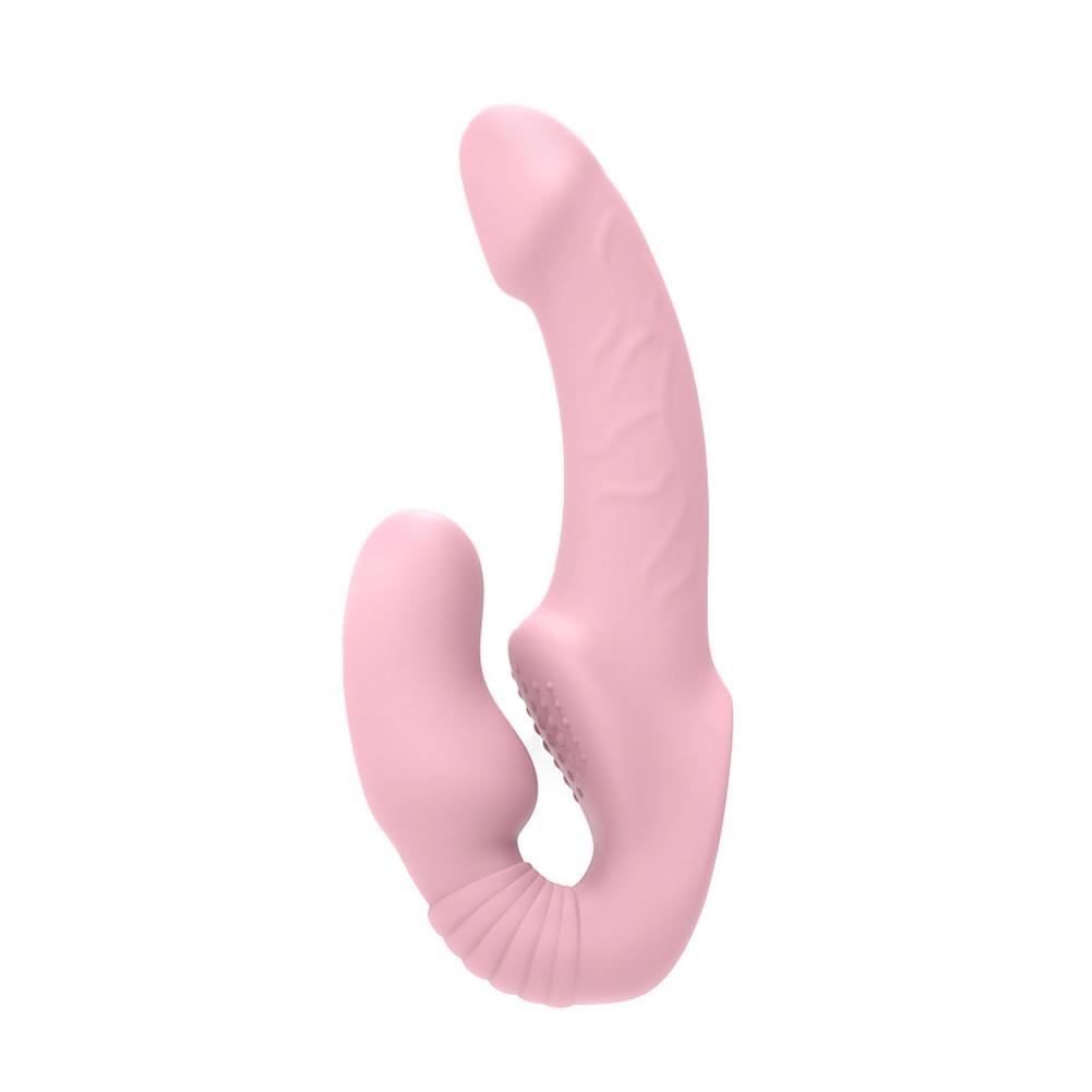 Popruh bez ramínek na vibrátorech pro ženy Dildo s dvojitou hlavou Vibrační dildo na penis pro lesbičky Erotické sexuální hračky pro dospělé pro páry 18+